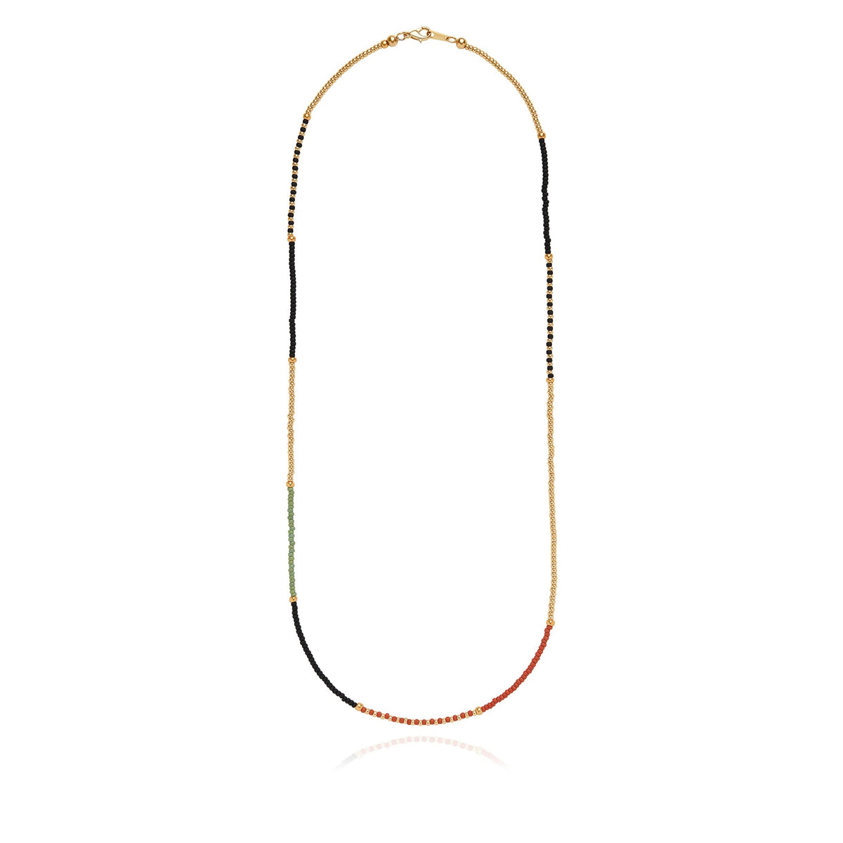 Anna Beck Pasi Beaded Necklace - 22” at Romi Boutique