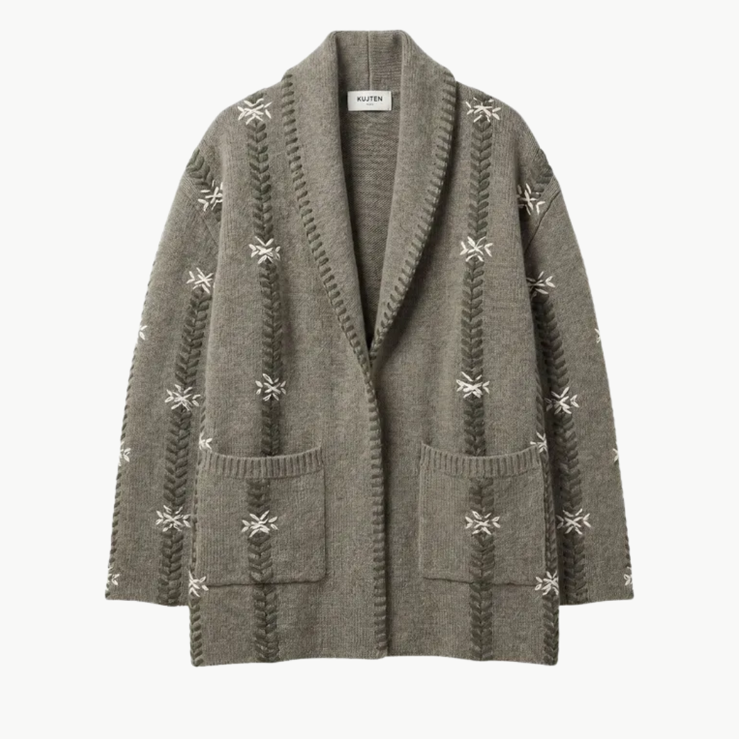 Cody Flake Cashmere Cardigan