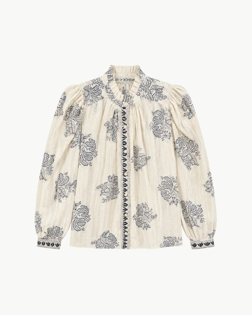 Artemis Indigo Grapevine Shirt