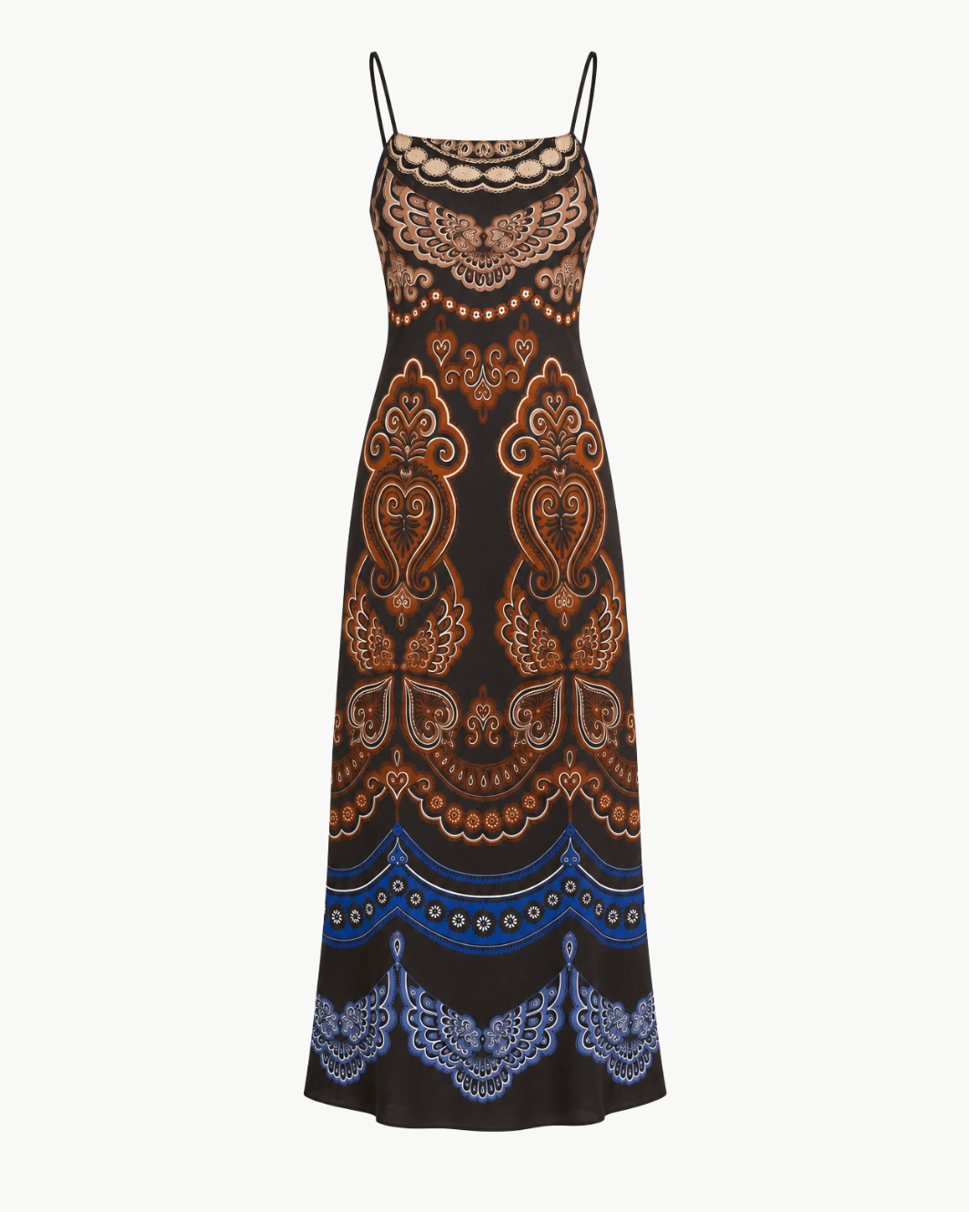 FARM Rio Nicole Sleeveless Slip Maxi Dress at Romi Boutique