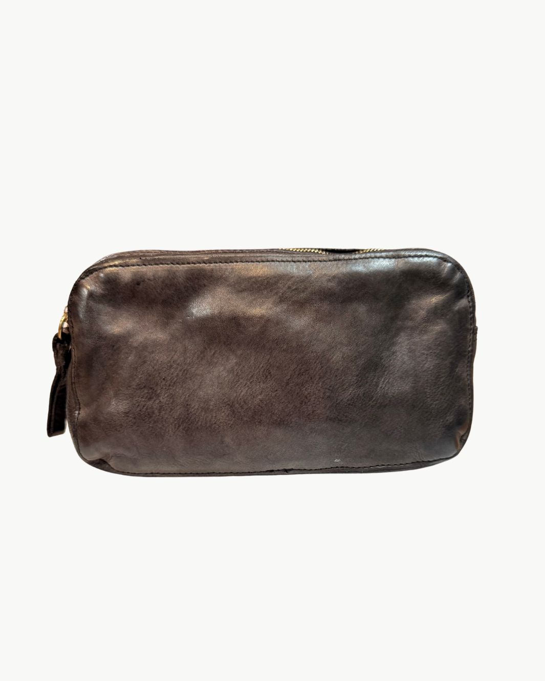 Campomaggi VACCHETTA PHONE HOLDER IN GREY at Romi Boutique