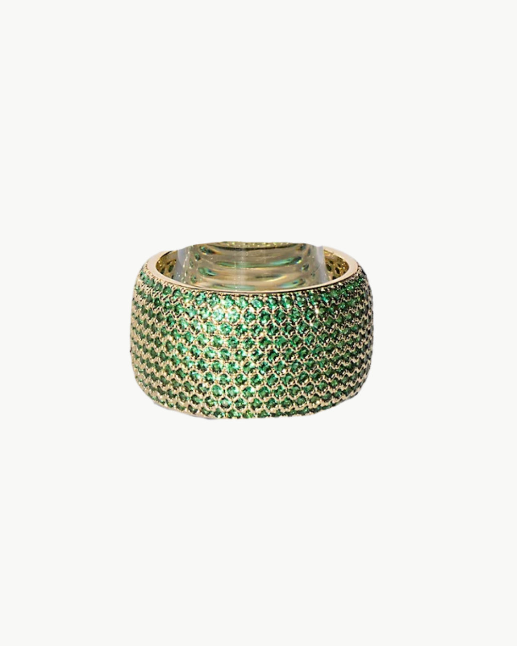 Native Gem BILLIONAIRE RING IN EMERALD at Romi Boutique