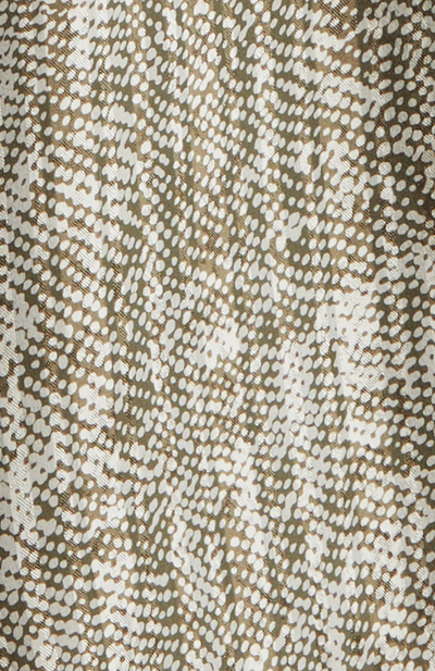 ITZEL DRESS IN OLIVE COMBO