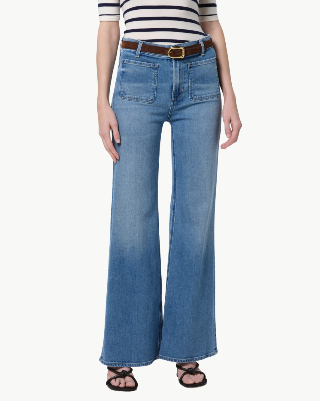Kimberly Patch Pocket Flare