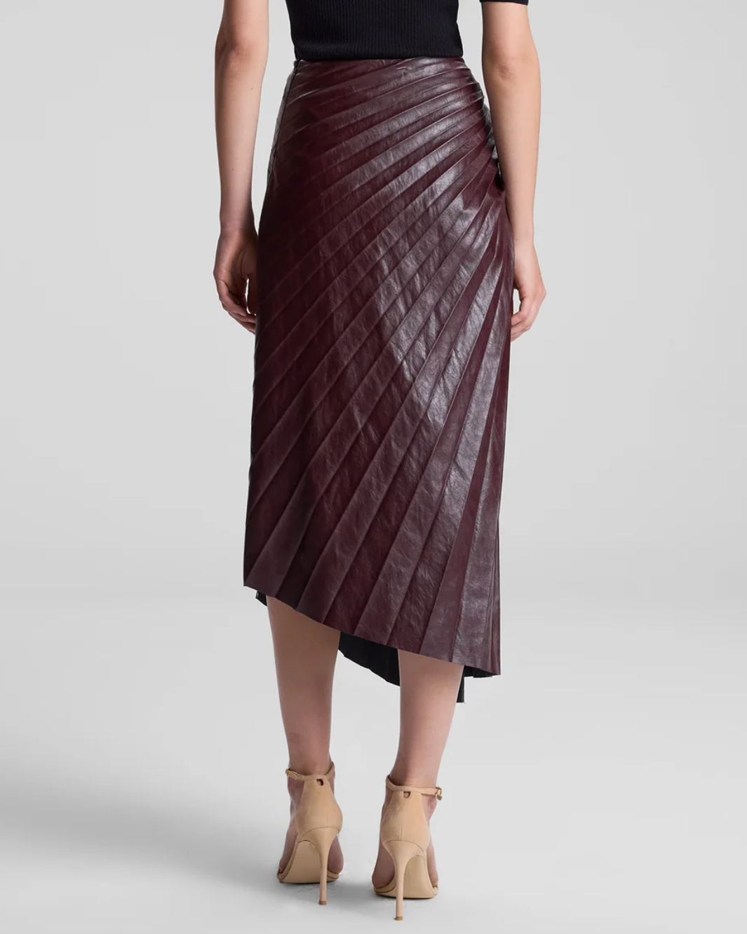 TRACY SKIRT IN CORDOVAN