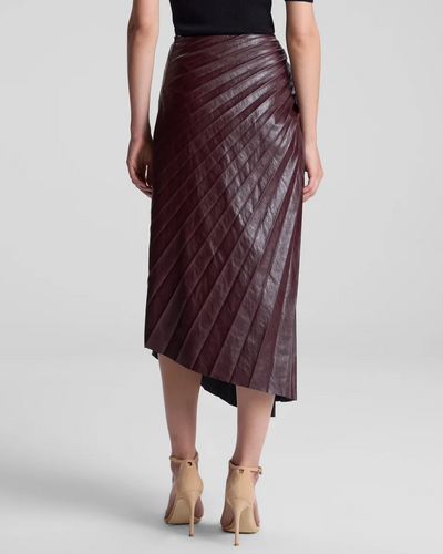 TRACY SKIRT IN CORDOVAN