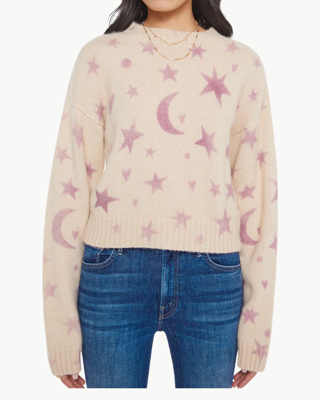 Mother The Crop Jumper at Romi Boutique