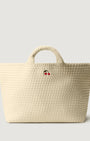 Naghedi ST. BARTHS LARGE TOTE CHERRY at Romi Boutique