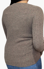 Autumn Cashmere RIB CREW at Romi Boutique