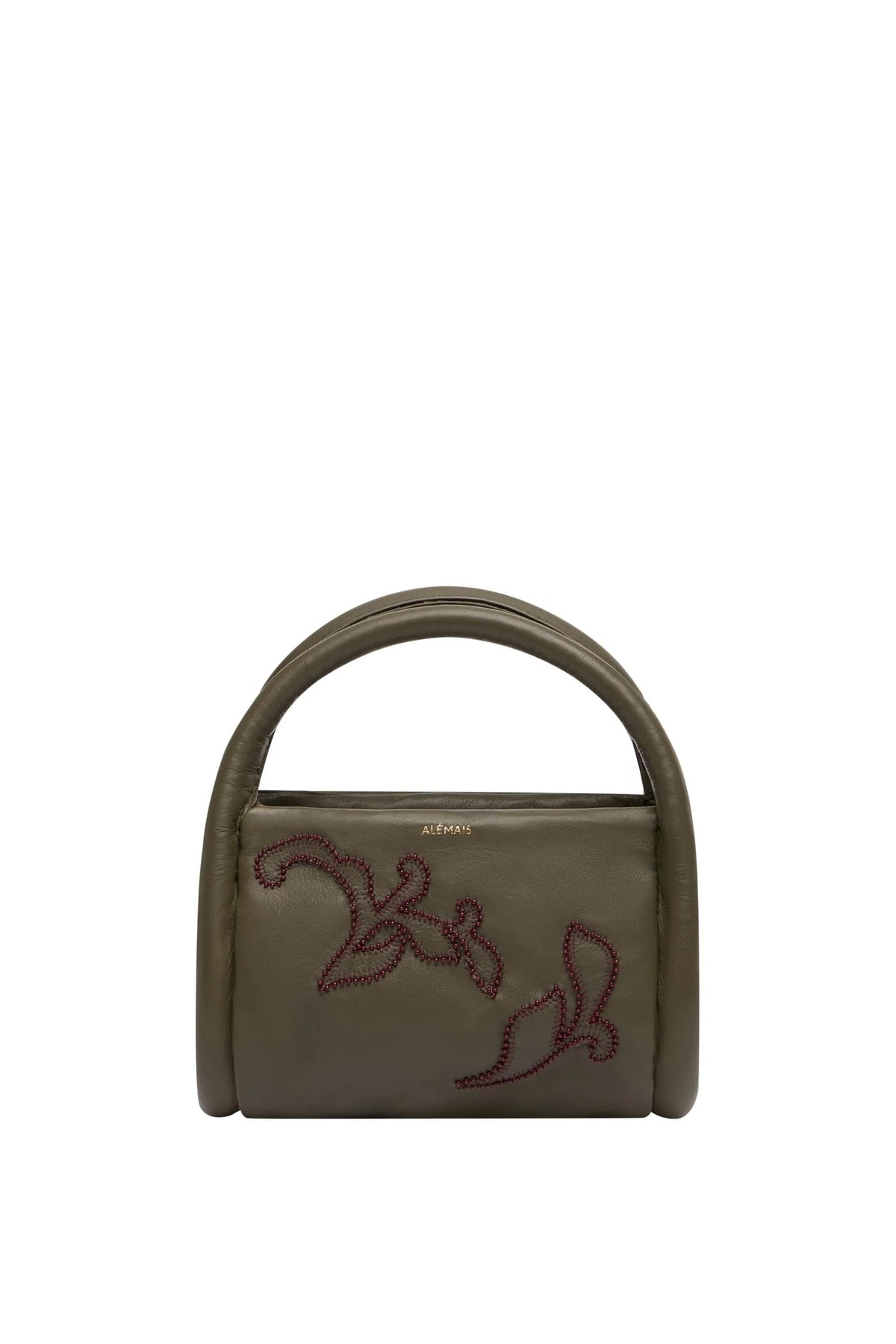 Alemais Duke Leather Applique Bag at Romi Boutique