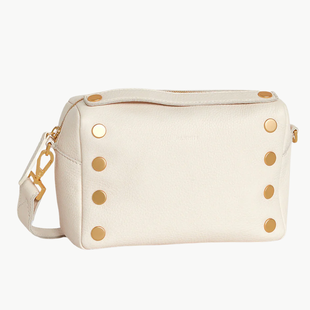Hammitt EVAN CROSSBODY SMALL IN CALLA LILY WHITE/BRUSHED GOLD at Romi Boutique