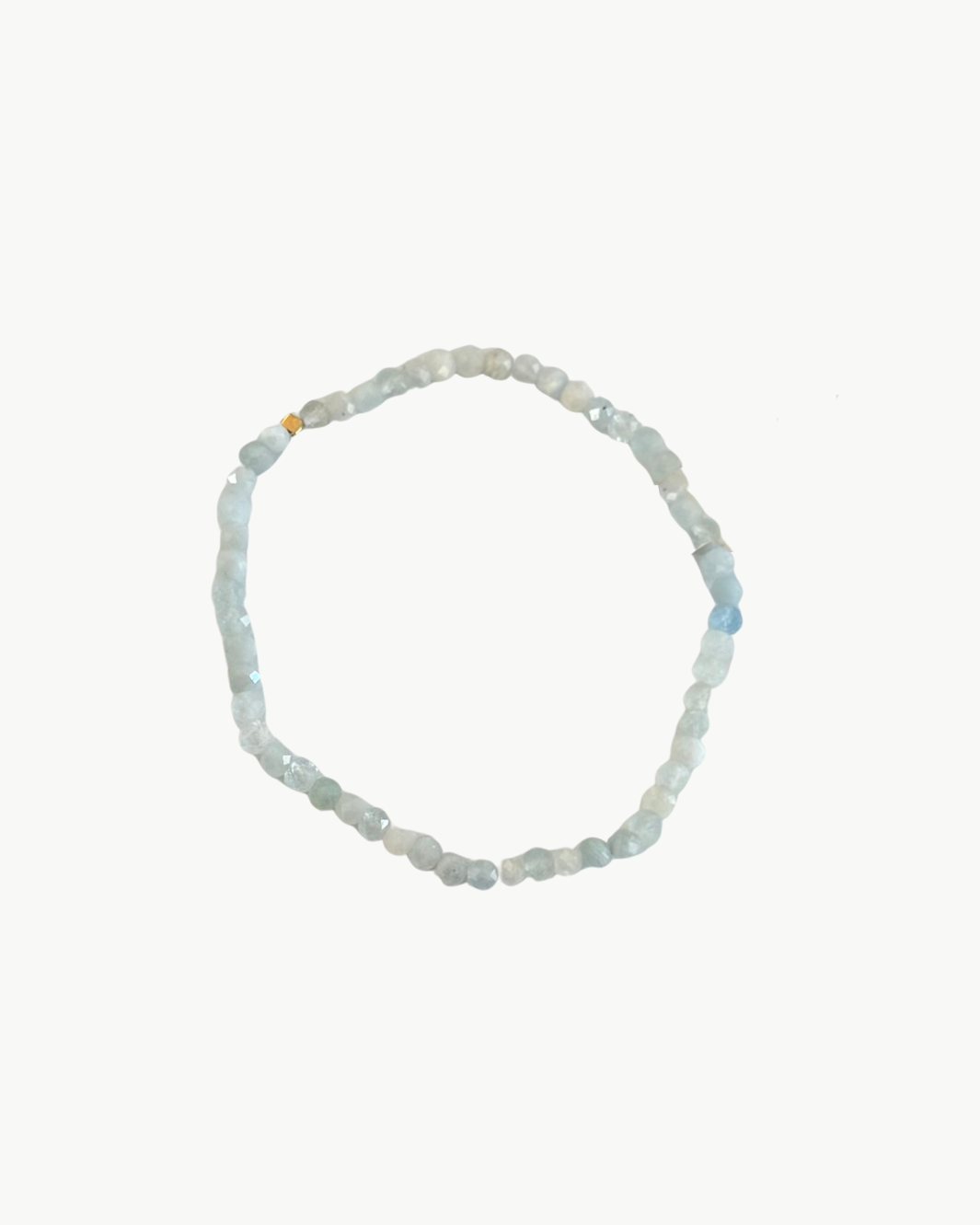 SEMIPRECIOUS BRACELET IN SOFT GREY