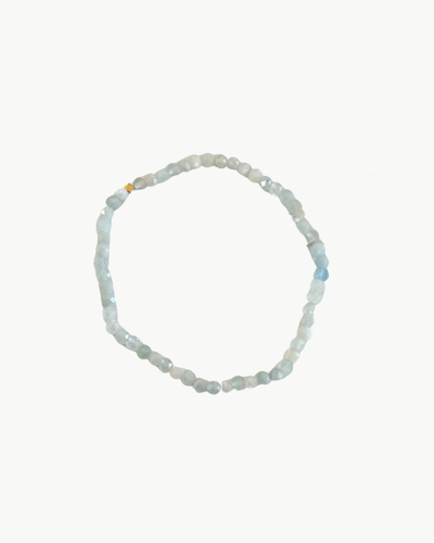 SEMIPRECIOUS BRACELET IN SOFT GREY