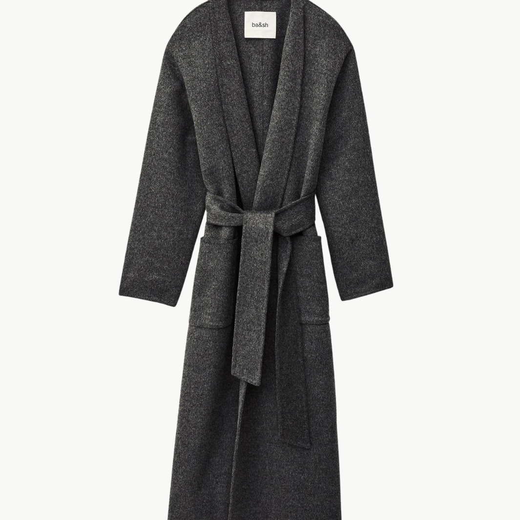 BA&SH KAY COAT at Romi Boutique