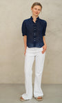 Mabe Frani Short Sleeve Top at Romi Boutique