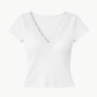 SANA RIB KNIT TEE