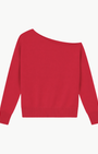 Minnie Rose COTTON CASHMERE OFF THE SHOULDER TOP at Romi Boutique