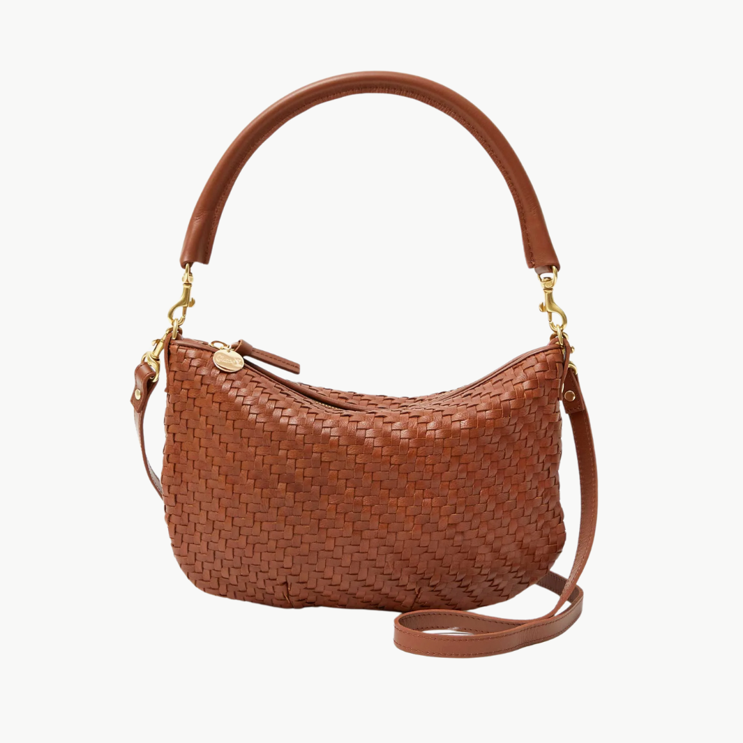 Petit Moyen Messenger Woven Zig Zag