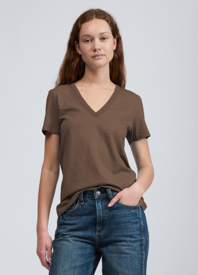 THE SLUB VEE IN COFFEE