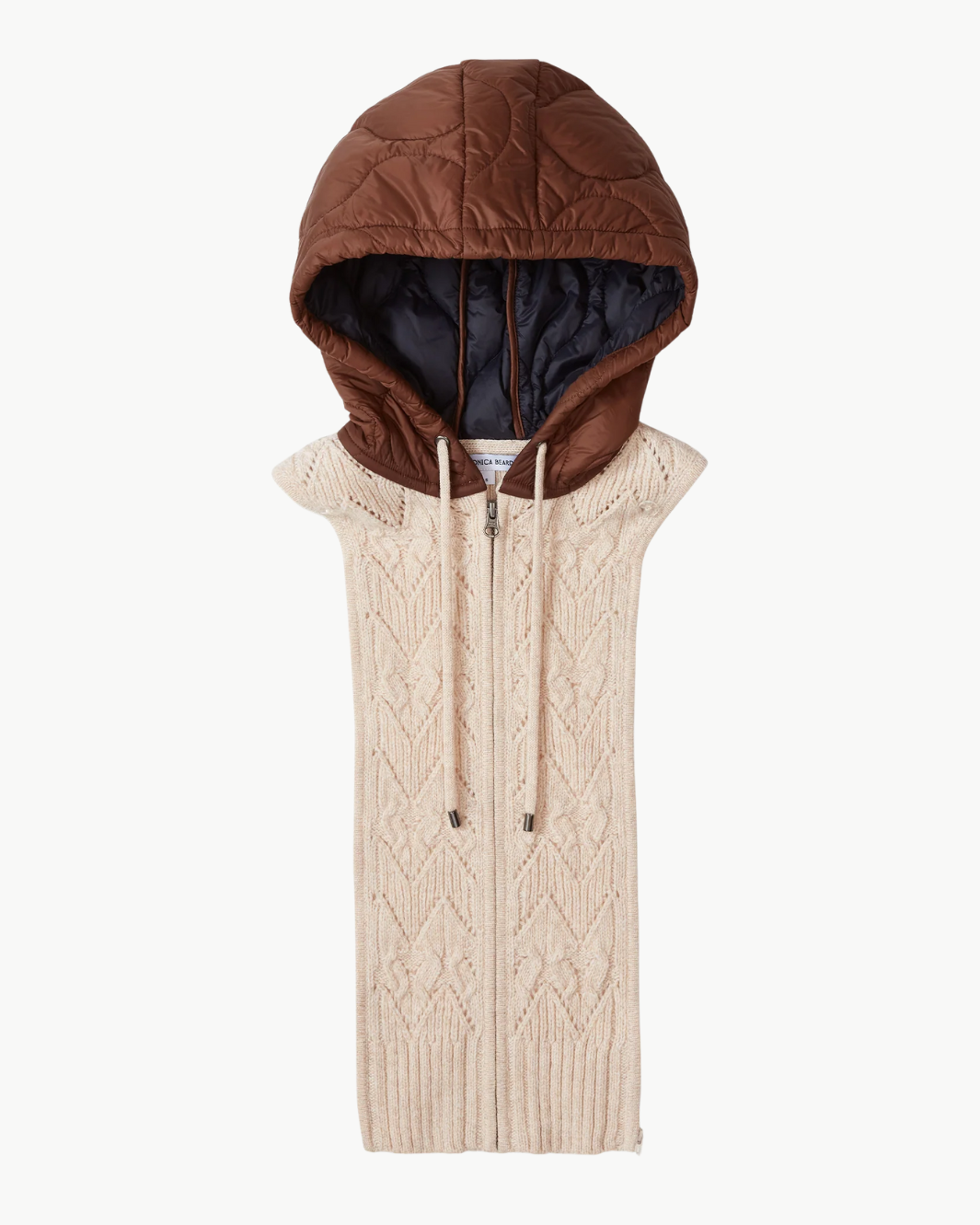 ORINE HOODIE DICKEY IN MOCHA/HEATHERED SAND - Romi Boutique