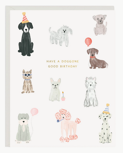 DOGGONE BIRTHDAY GREETING CARD - Romi Boutique