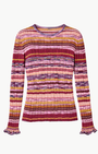Ulla Johnson MACI LONG SLEEVE KNIT PULLOVER at Romi Boutique