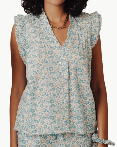 DANA TOP IN MRS STONELY BLUE