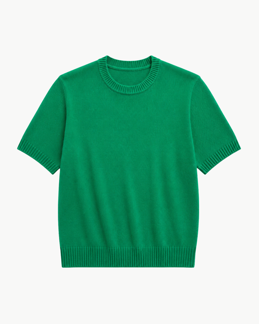 Short Sleeve Cropped Sweater