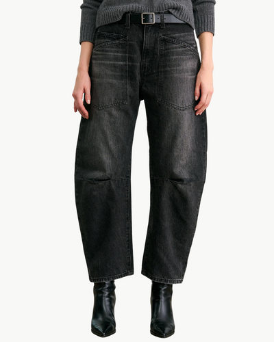 SHON JEAN IN STONE BLACK WASH