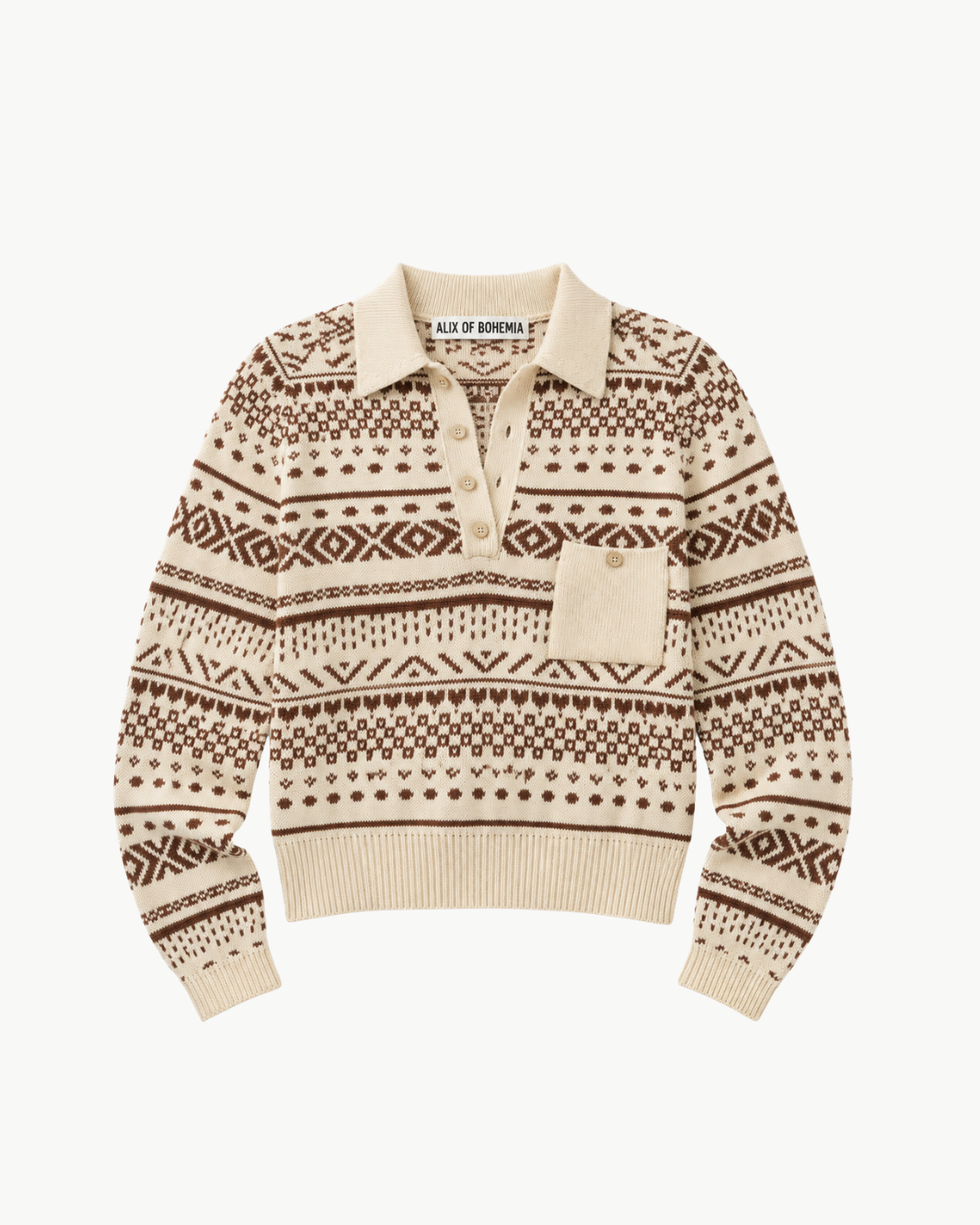 Liza Frost Fair Isle Top