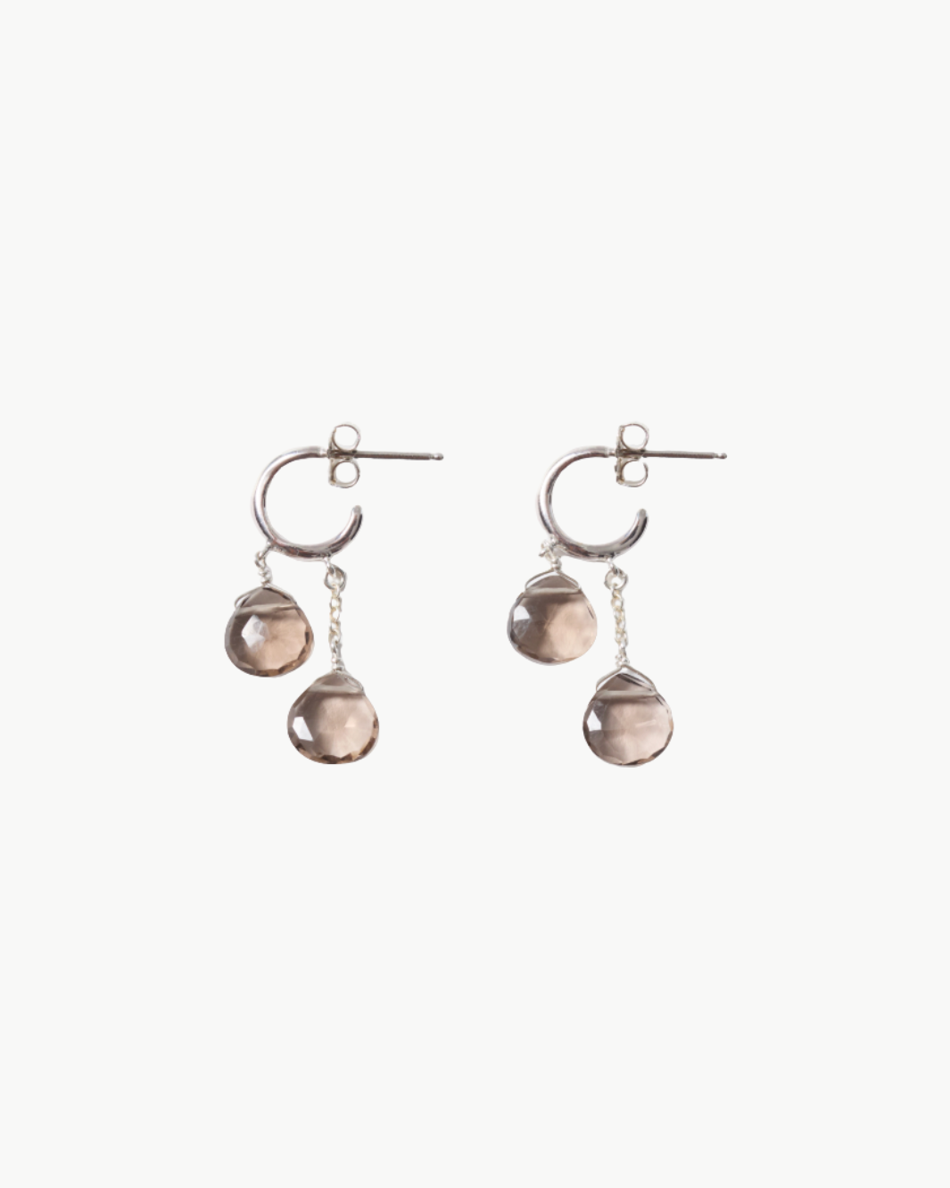 Chan Luu Dew Drop Hoop Earrings at Romi Boutique