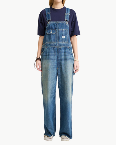SLOUCH BIB OVERALL IN ESHER BLUE