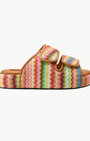 Simon Miller RAFFIA CRO SLIDE at Romi Boutique