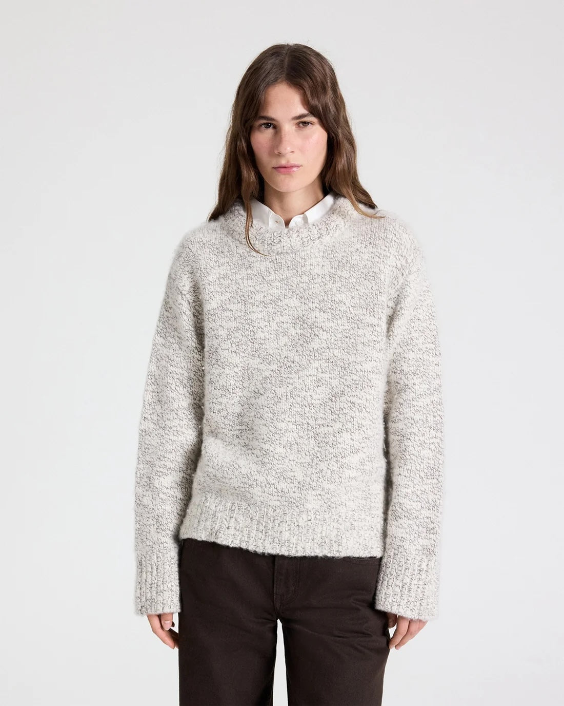 TWP Chunky Crewneck at Romi Boutique