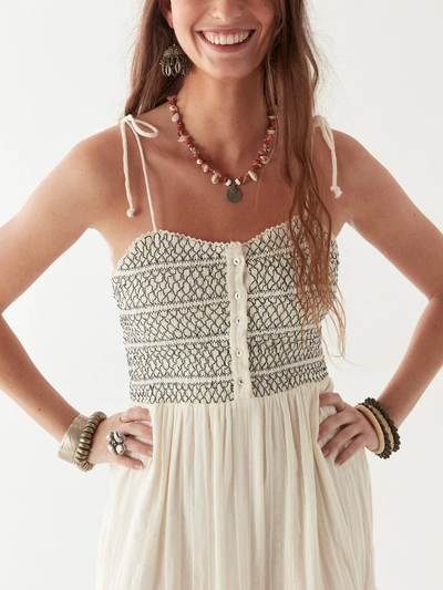 DAPHNE DRESS IN BLUE LAGOON