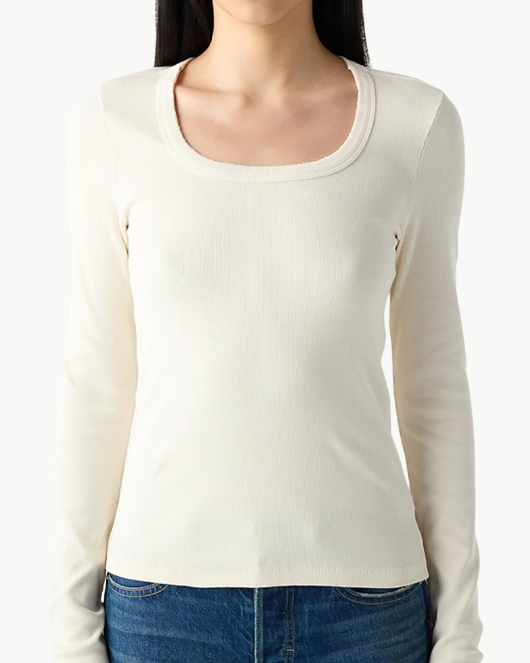 ANGELINA LONG SLEEVE IN BONE
