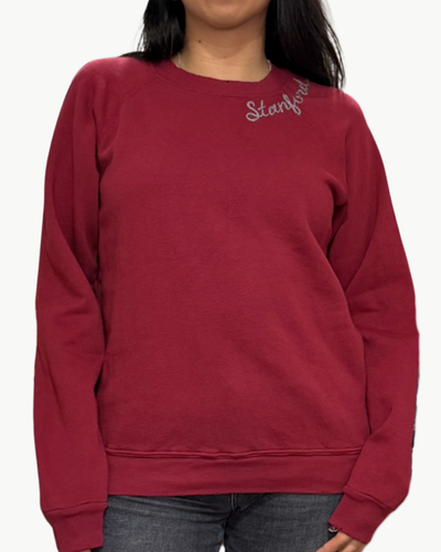 STANFORD SWEATSHIRT IN MAROON