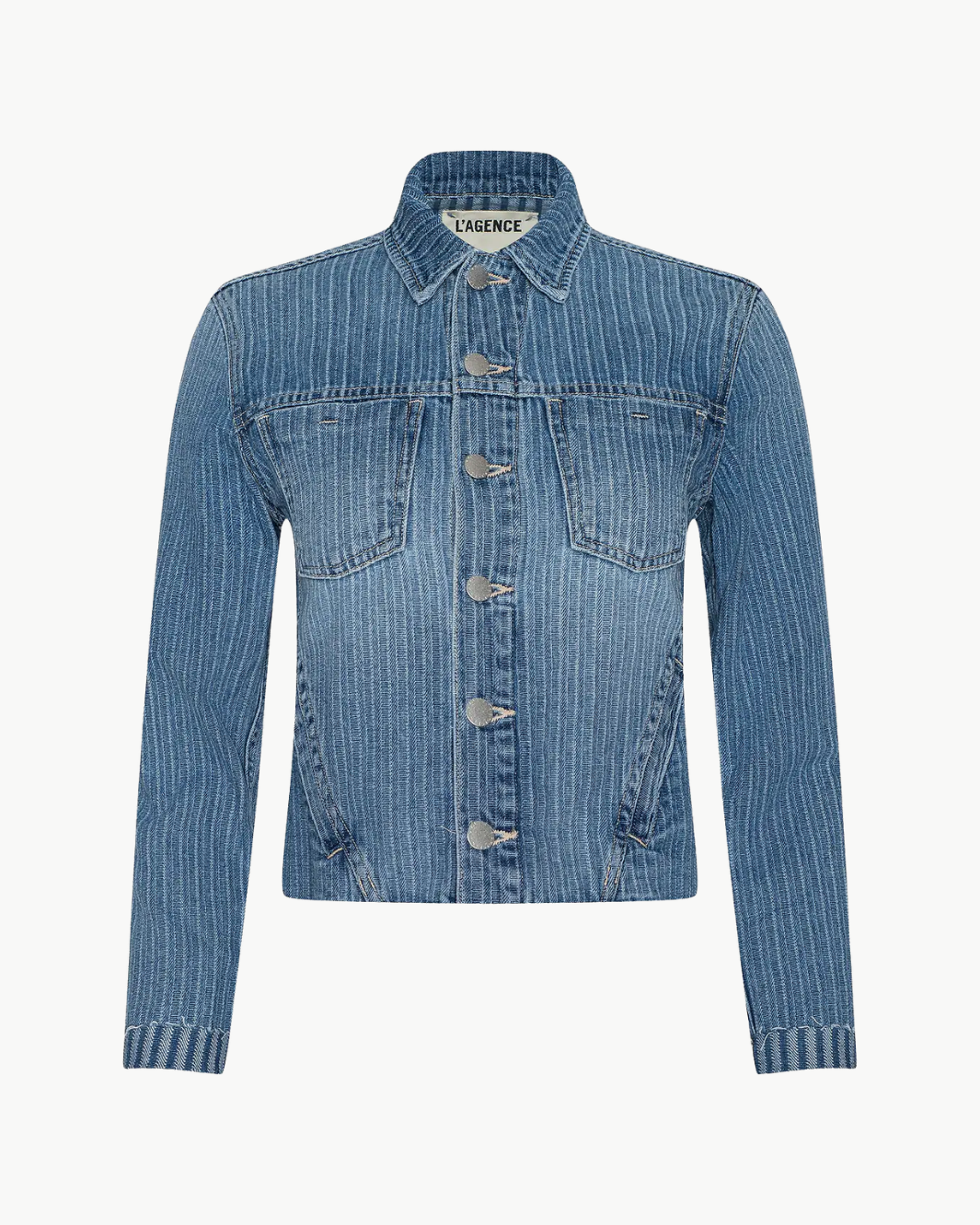 JANELLE SLIM RAW JACKET by L'Agence - Romi Boutique