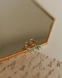 Romi Riley Turquoise Hoops at Romi Boutique