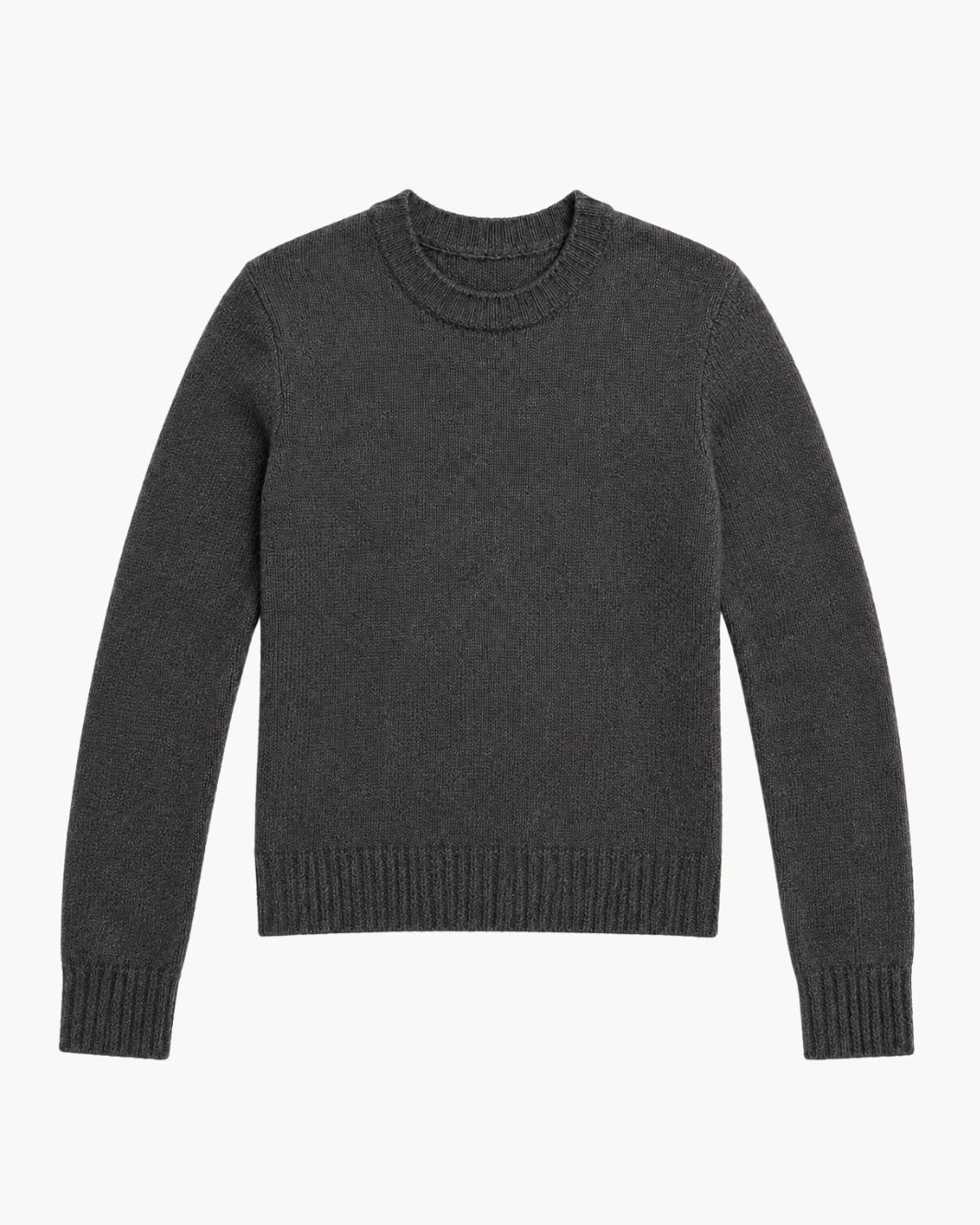 Cashmere Shrunken Crew