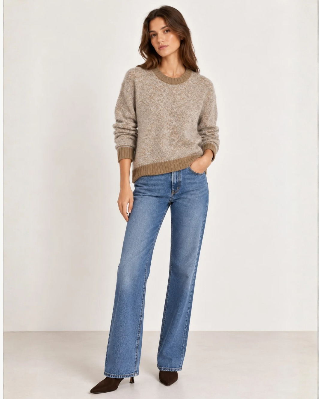 W.Cashmere Roselee Sweater at Romi Boutique