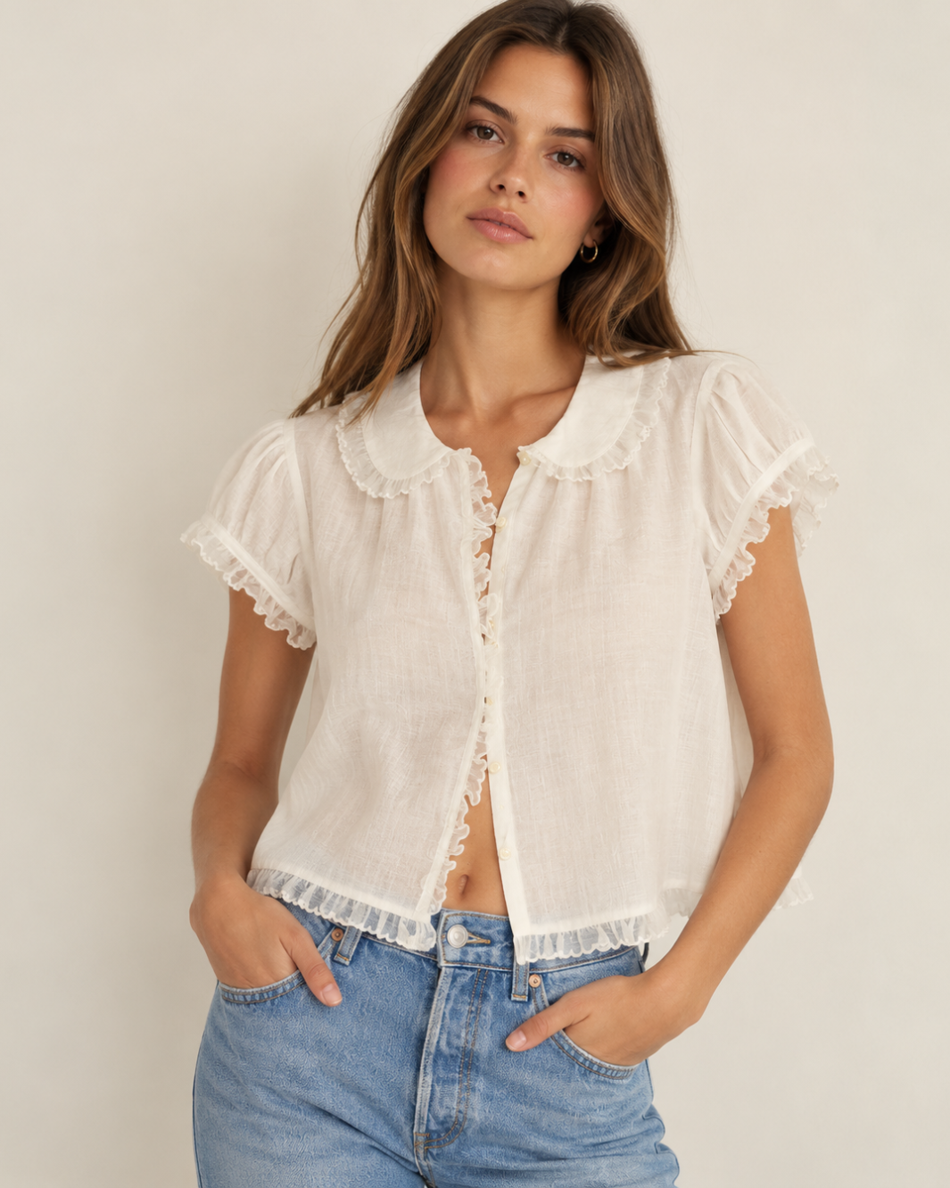DOEN Karina Top at Romi Boutique