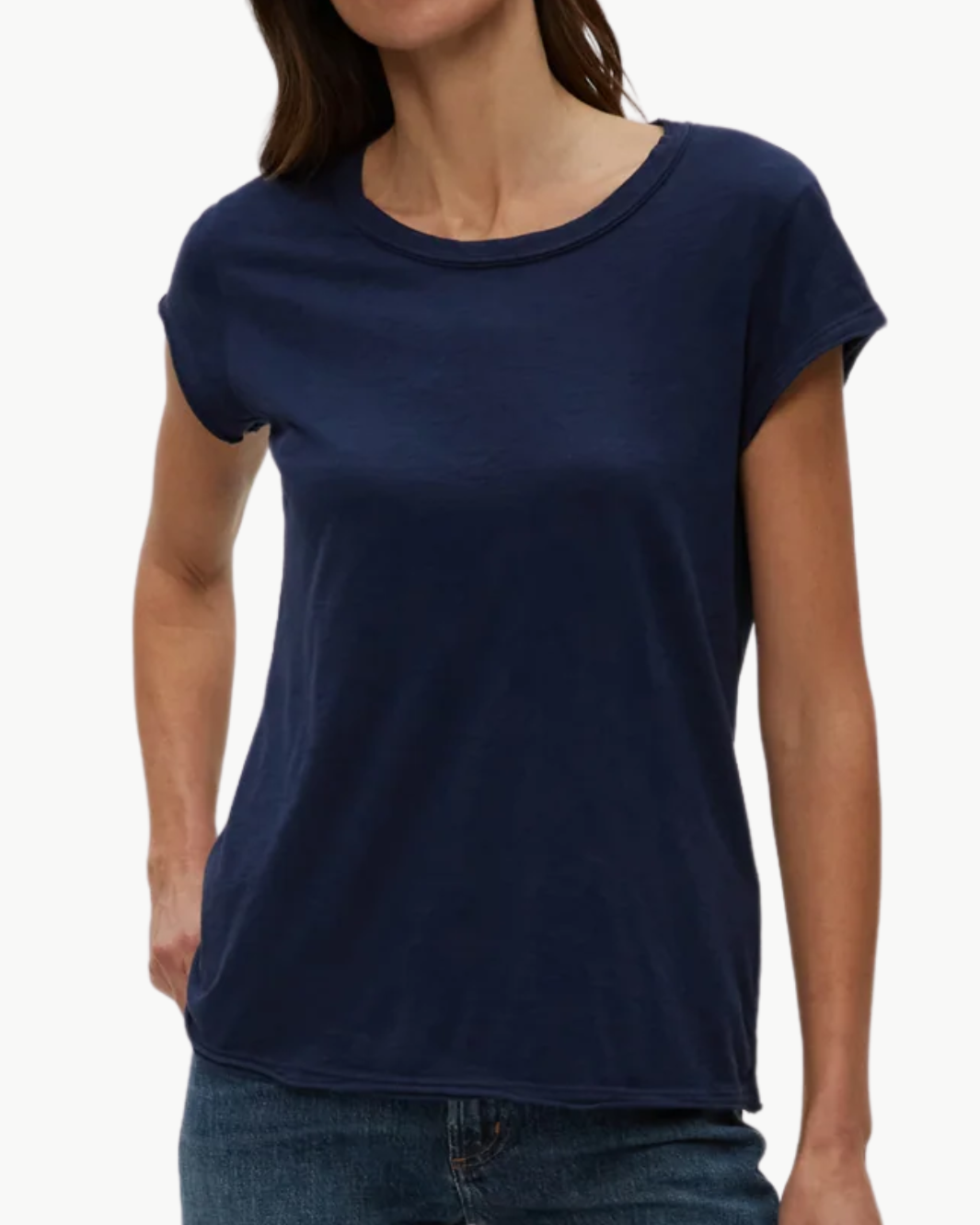 TRUDY SUPIMA TEE IN NOCTURNAL