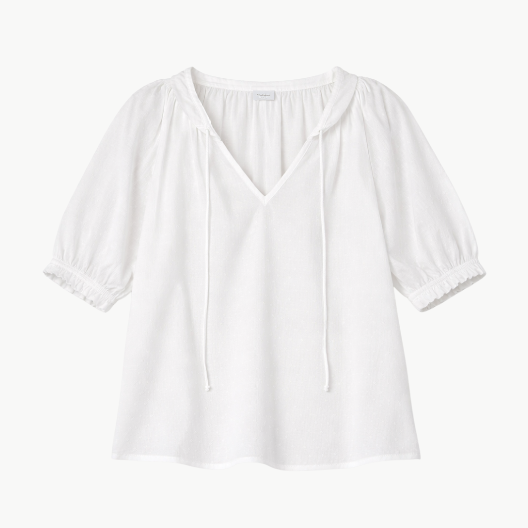Mabe Lotta Short Sleeve Top at Romi Boutique