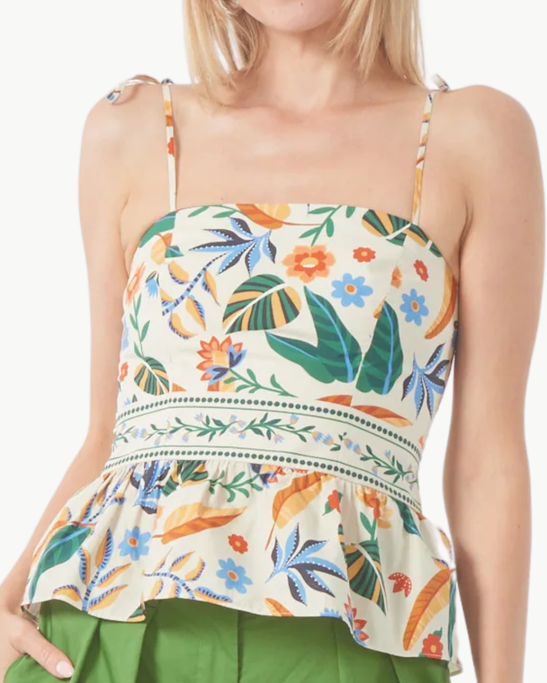 LYRA TOP IN PERUVIAN LILY