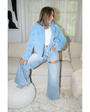 Angel Wings THE BEAR DEN CROP IN SKY at Romi Boutique