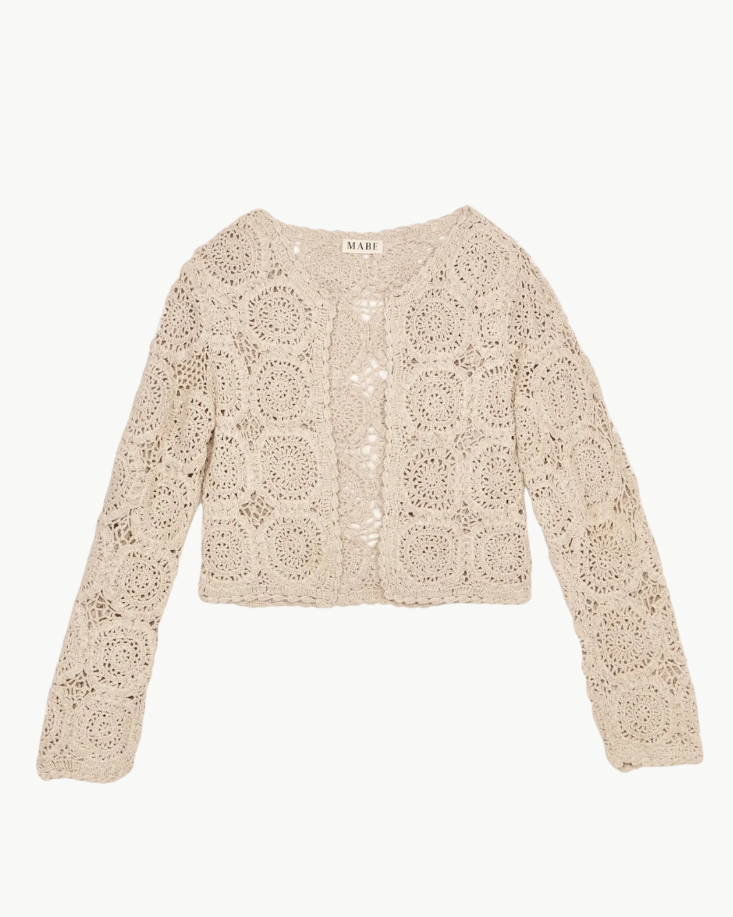 Mabe Maci Crochet Jacket at Romi Boutique