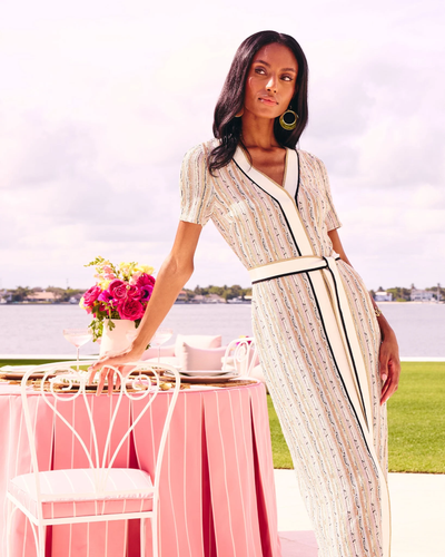 RONDA DRESS IN SILVER SEQUIN - Romi Boutique