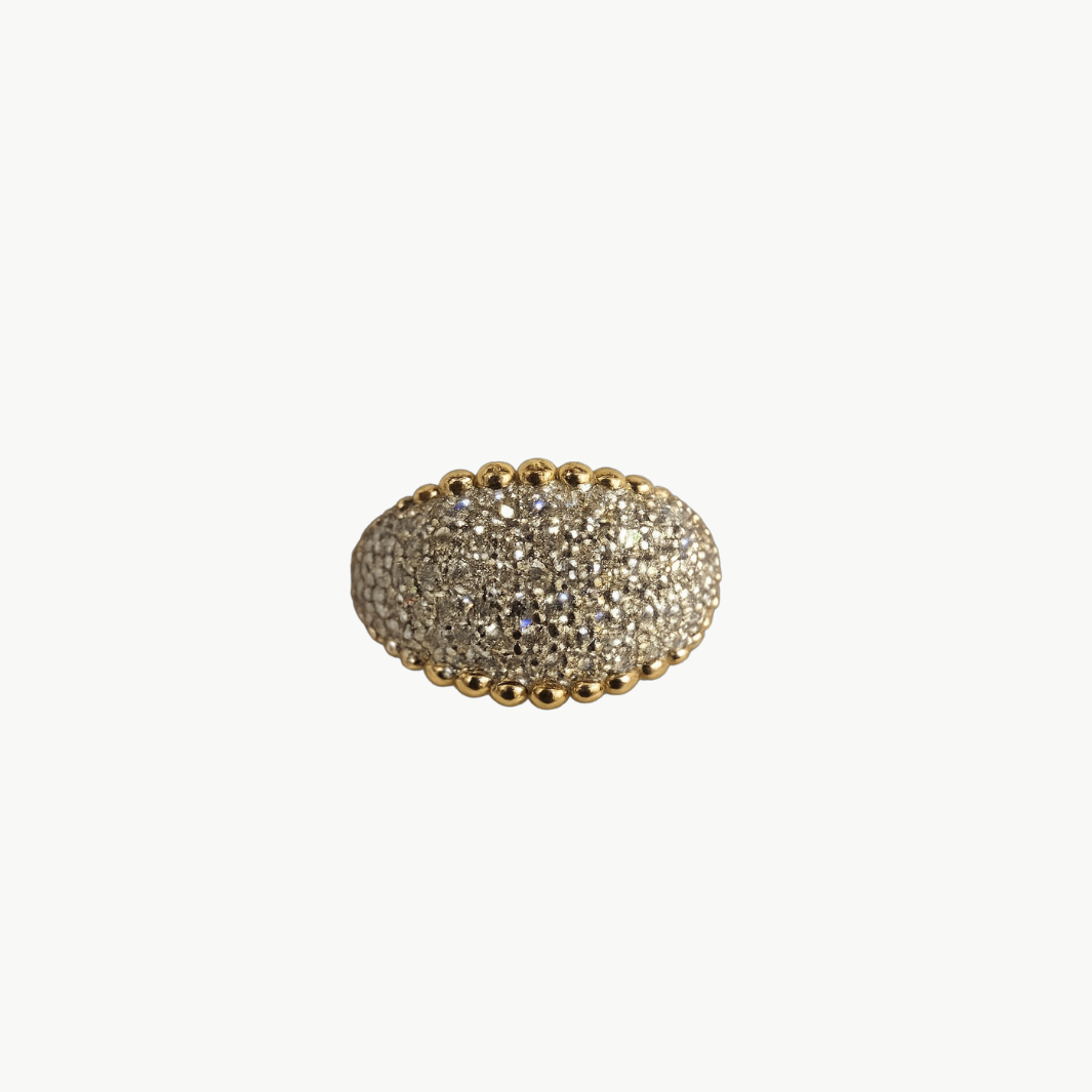 Large Diamond Cuff Earring