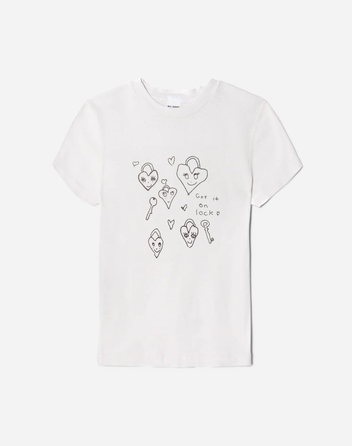 90S "BABY HEARTS" TEE - Romi Boutique